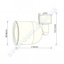 Світильник трековий світлодіодний SMD LED Horoz Electric ARIZONA-10 10W 4200K 018-027-0010
