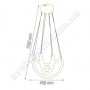 Світлодіодна SMD LED люстра Horoz Electric AVATAR 33W 4000K 019-039-0033