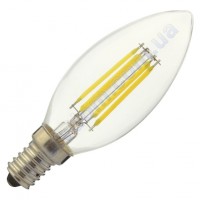 Лампа світлодіодна Horoz Electric CANDLE-4 4W (аналог 35Вт) C35 E14 FILAMENT 001-013-0004