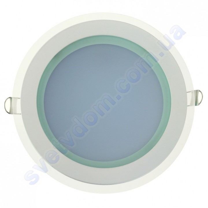 Світильник стельовий світлодіодний LED зі скляним декором Horoz Electric CLARA-15 15W 016-016-0015