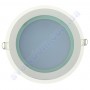 Світильник стельовий світлодіодний LED зі скляним декором Horoz Electric CLARA-15 15W 016-016-0015