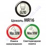 Світильник трековий MR16 GU10 Horoz Electric RABAT 115-002-0001