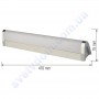 Світильник над дзеркалом світлодіодний LED Horoz Electric EBABIL-12 12W 4200K хром (для дзеркал тощо) 040-010-0012