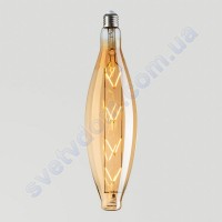Лампа Едісона світлодіодна Horoz Electric ELLIPTIC AMBER 8W (аналог 60Вт) E27 FILAMENT 001-054-0008-A