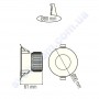 Світильник ПВЗ вуличний світлодіодний LED Horoz Electric GABRIEL 6W 4200K IP65 016-029-0006
