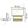 Світильник точковий світлодіодний меблевий LED Horoz Electric JULIA 3W 4200K IP22 016-032-0003