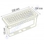 Прожектор світлодіодний модульний LED Horoz Electric KAPLAN-45 45W 4200K IP65 068-007-0045