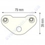 Кріплення набірне Horoz Electric для прожектора KAPLAN-45C метал 068-007-0003