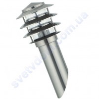 Світильник вуличний садово-парковий фасадний Horoz Electric KAYIN-1 IP44 E27 нерж 075-003-0001