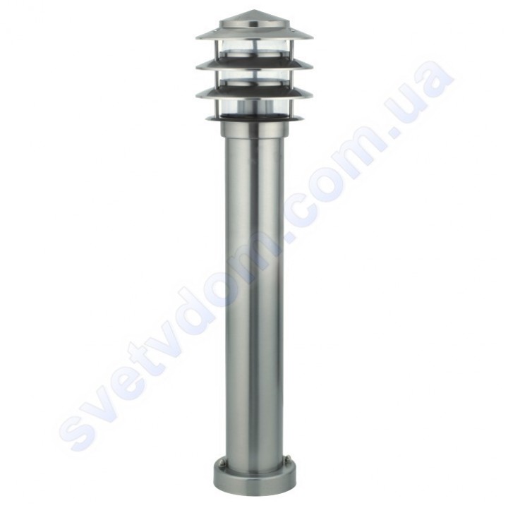 Світильник вуличний садово-парковий Horoz Electric KAYIN-3 IP44 E27 нерж 075-003-0003