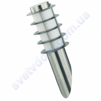 Світильник вуличний садово-парковий фасадний Horoz Electric LADIN-1 IP44 E27 нерж 075-002-0001