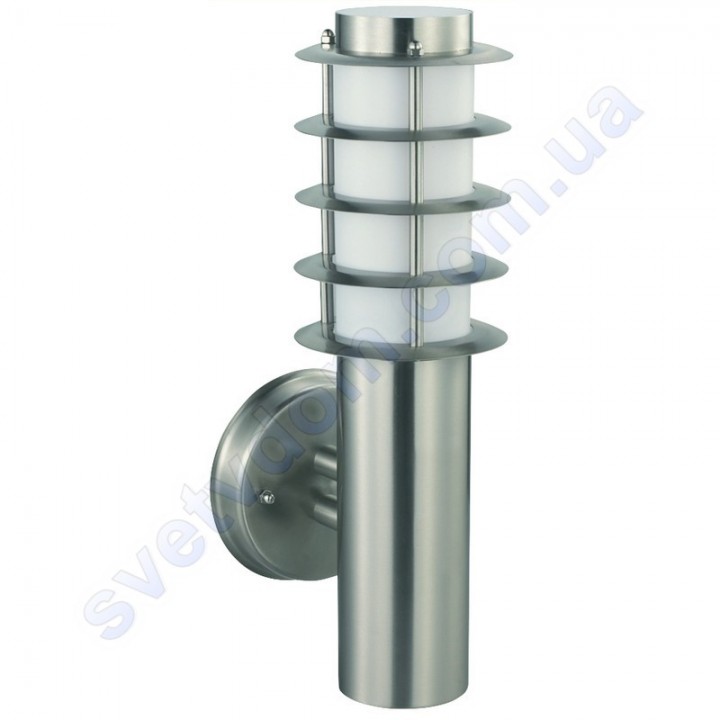 Світильник вуличний садово-парковий фасадний Horoz Electric LADIN-2 IP44 E27 нерж 075-002-0002
