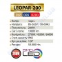 Прожектор світлодіодний LED Horoz Electric LEOPAR-200 200W IP65 068-006-0200