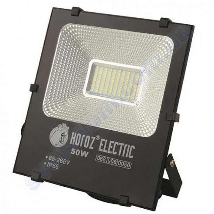 Прожектор світлодіодний LED Horoz Electric LEOPAR-50 50W 6400K IP65 068-006-0050