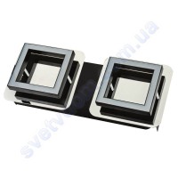 Світильник Світлодіодний LED настінно-стельовий Horoz Electric LIKYA-2 4000K 2x5W хром 036-007-0002