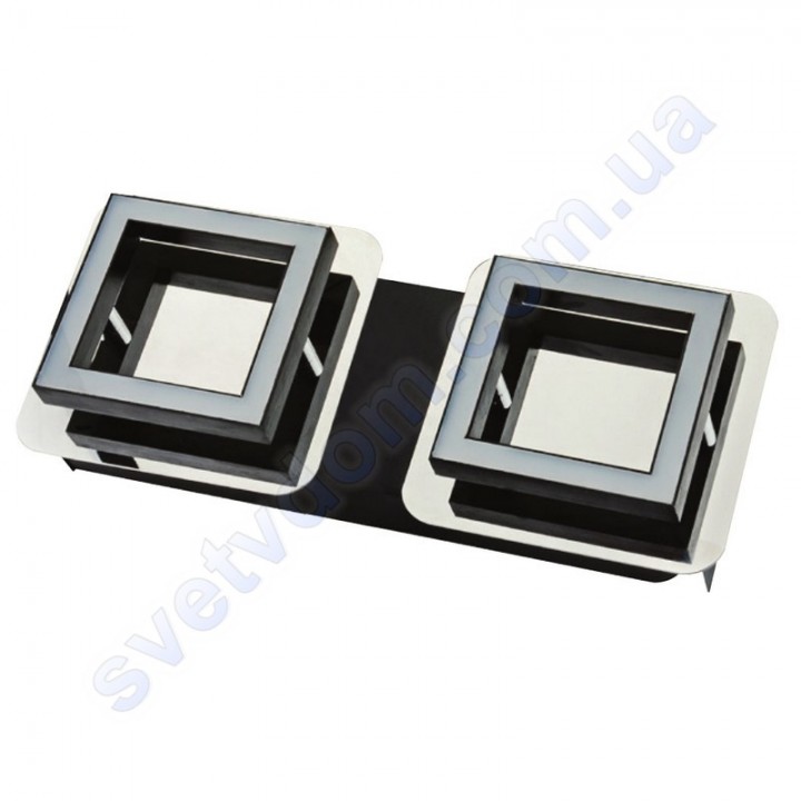 Світильник Світлодіодний LED настінно-стельовий Horoz Electric LIKYA-2 4000K 2x5W хром 036-007-0002