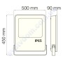 Прожектор світлодіодний LED Horoz Electric LION-300 300W 6400K IP65 068-013-0300