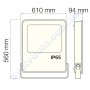 Прожектор світлодіодний LED Horoz Electric LION-400 400W 6400K IP65 068-013-0400