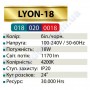 Світильник трековий світлодіодний COB LED Horoz Electric LYON-18 18W 4200K 018-020-0018