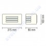 Світильник вуличний Horoz Electric MANGO-2 15W E27 IP44 нерж 075-009-0002