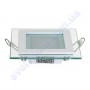 Світильник стельовий світлодіодний LED зі скляним декором Horoz Electric MARIA-6 6W 016-015-0006