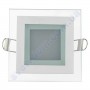 Світильник стельовий світлодіодний LED зі скляним декором Horoz Electric MARIA-6 6W 016-015-0006