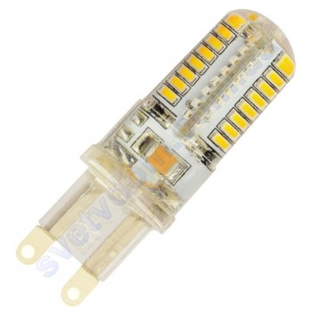 Лампа світлодіодна Horoz Electric LED MEGA-5 5W (аналог 40Вт) G9 (220V) силікон 001-011-0005
