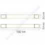 Світильник вуличний світлодіодний ПВЗ LED Horoz Electric NEHIR-45 45W IP65 (аналог 370Вт) 059-003-0045