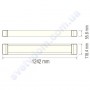 Світильник вуличний світлодіодний ПВЗ LED Horoz Electric OKYANUS-72 72W IP65 (аналог 270Вт) 059-005-0072-C
