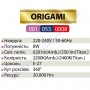 Лампа Едісона світлодіодна Horoz Electric ORIGAMI AMBER 8W (аналог 60Вт) E27 FILAMENT 001-053-0008-A
