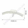Світлодіодна SMD LED люстра Horoz Electric ORION 30W 4000K 019-017-0030
