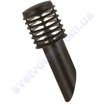 Світильник вуличний садово-парковий фасадний Horoz Electric PALMIYE-1 IP44 E27 нерж 075-001-0001