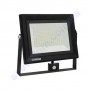 Прожектор світлодіодний LED Horoz Electric PARS/S-100 100W 6400K з датчиком руху IP65 068-009-0100