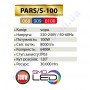 Прожектор світлодіодний LED Horoz Electric PARS/S-100 100W 6400K з датчиком руху IP65 068-009-0100