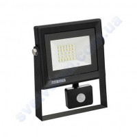 Прожектор світлодіодний LED Horoz Electric PARS/S-20 20W 6400K з датчиком руху IP65 068-009-0020