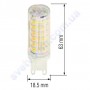 Лампа світлодіодна Horoz Electric LED PETA-10 10W (аналог 75Вт) G9 (220V) 001-045-0010