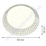 Світильник Світлодіодний LED настінно-стельовий Horoz Electric PHANTOM-36 білий-блакитний рожевий 6400K 36W метал 027-002-0036