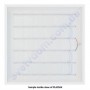 Світлодіодна растрова LED-панель типу Армстронг Horoz Electric PLAZMA-45 45W 056-010-0045