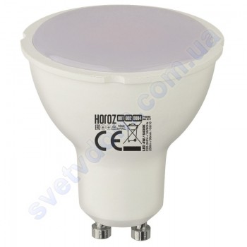 Лампа світлодіодна Horoz Electric LED PLUS-4 4W (аналог 30Вт) MR16 GU10 001-002-0004