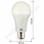Лампа світлодіодна Horoz Electric PREMIER-18 18W (аналог 140Вт) A80 E27 001-006-0018