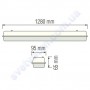 Корпус ПВЗ під світлодіодну лампу T8x2 Horoz Electric PROFIX-120D IP54 057-001-2120