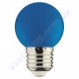 Лампа світлодіодна цветная в гірлянду Horoz Electric RAINBOW 1W A45 E27 001-017-0001