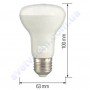 Лампа світлодіодна рефлекторна Horoz Electric REFLED-10 10W (аналог 75Вт) R63 E27 001-041-0010