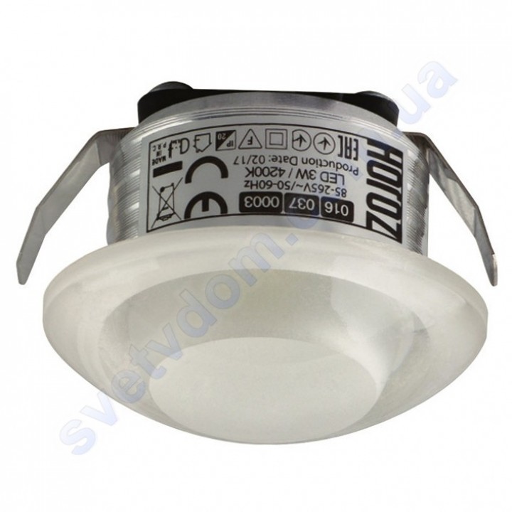 Світильник точковий світлодіодний меблевий LED Horoz Electric RITA 3W 4200K білий 016-037-0003