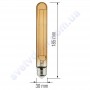 Лампа Едісона світлодіодна Horoz Electric RUSTIC TUBE-6 6W (аналог 50Вт) ТРУБА E27 FILAMENT 001-033-0006
