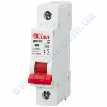 Автоматичний Вимикач Horoz Electric SAFE C2 1Р 4,5 кА 114-002-1002
