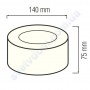 Світильник стельовий світлодіодний LED Horoz Electric SANDRA-10 10W 4200K алюміній 016-043-0010