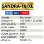 Світильник стельовий світлодіодний LED Horoz Electric SANDRA-10/XL 10W 4200K алюміній 016-043-1010