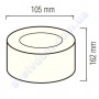 Світильник стельовий світлодіодний LED Horoz Electric SANDRA-5/XL 5W 4200K алюміній 016-043-1005
