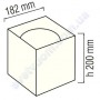 Світильник стельовий світлодіодний LED Horoz Electric SANDRA-SQ15/XL 15W 4200K алюміній 016-045-1015